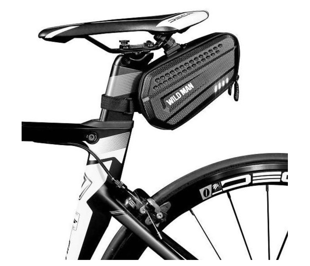 WildMan ES7 1.2L Uchwyt rowerowy sakwa pod siodełko czarna - 1355432 - zdjęcie 2
